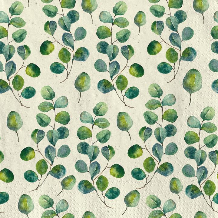 Image du produit Fasana Serviette de déjeuner Eucalyptus (20 x, 330 x 330 mm)