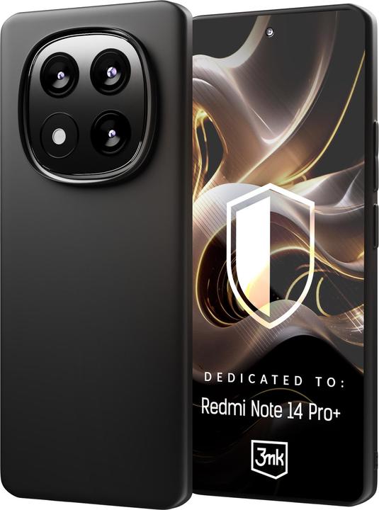 Produktbild 3MK Matt Case for Xiaomi Redmi Note 14 Pro+ - black (Xiaomi Redmi Note 14 Pro)