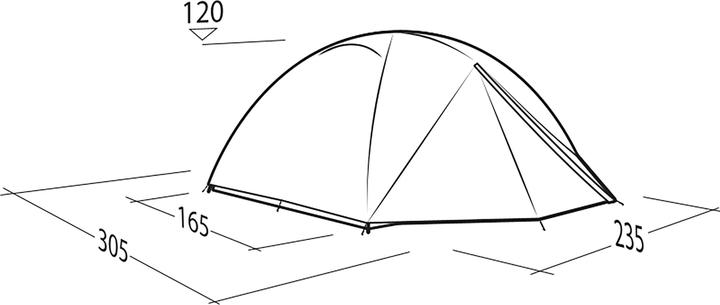 Produktbild Robens Lodge 3 Exp (Kuppelzelt, 3.50 kg, 3 Personen)