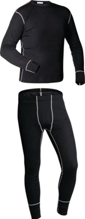 Actual product image Elysee Thermal functional underwear set DELPHI size XXL black 55 % CO / 45 % Nylon (XXL)
