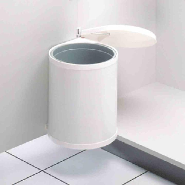 Produktbild Hailo Compact-Box M, Einbau-Mülleimer, 15 ltr, Weiss (15 l)