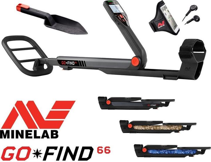 Minelab GO-FIND 66 Specialista in metaaldetector.