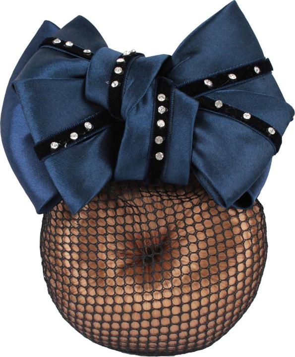 Actual product image Horka Hair net with rhinestones for women (Hair tie)