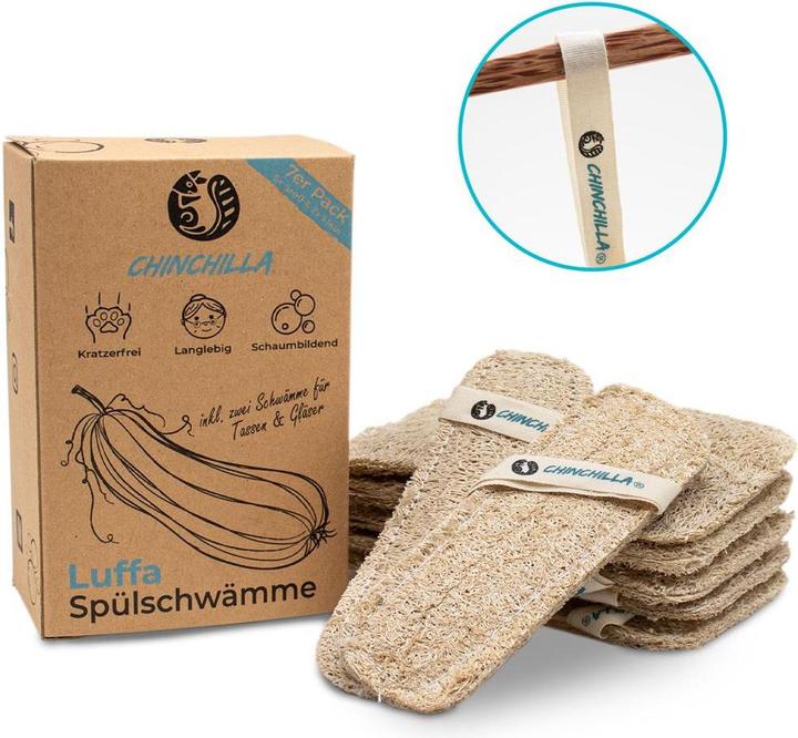Produktbild Chinchilla Vegan Schwämme (6 Stk.)