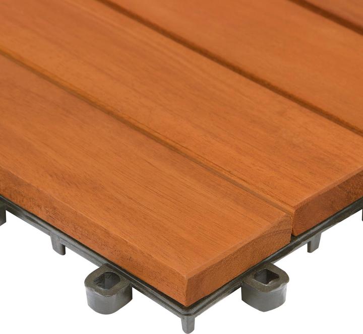Actual product image Deuba Holzfliesen (33 x, 30 x 30 x 2.5 cm)