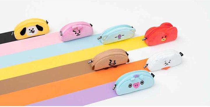 Image du produit BT21 Line Friends - Pochette en peluche pour les ustensiles COOKY