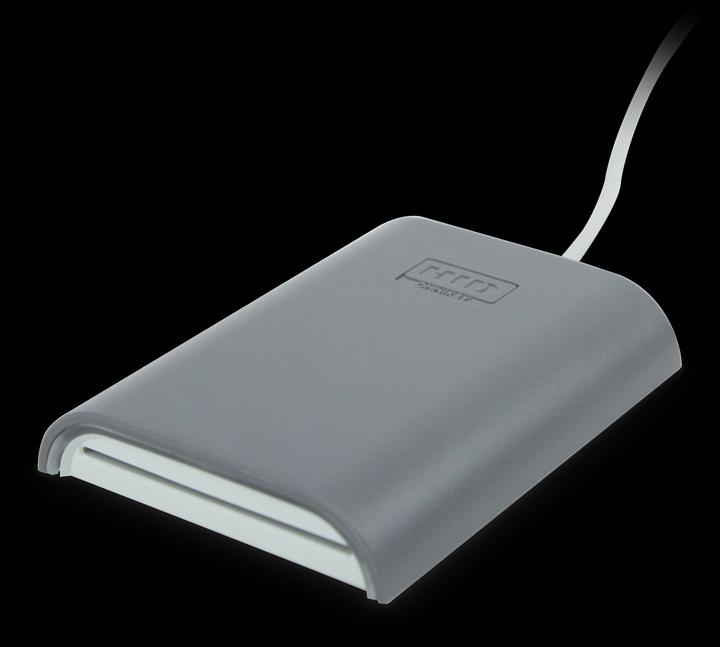 Actual product image HID 5422 13.56 MHz dual interface contactless USB smart card reader (USB)