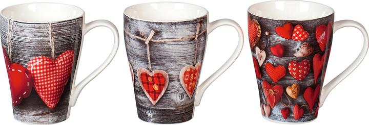 Actual product image G. Wurm Coffee mug 'Heart (300 ml, 12 x)
