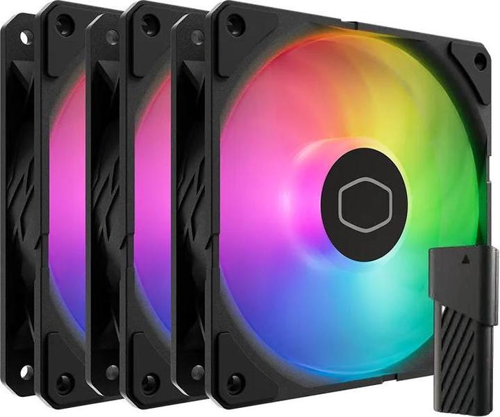 Immagine prodotto Cooler Master PC-Lüfter SickFlow 120 RGB Schwarz (120 mm, 1 x)