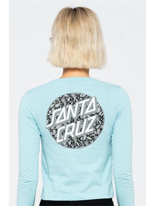 Actual product image Santa Cruz Screaming Paisley Dot Longsleeve (S)
