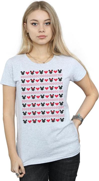 Produktbild Disney Mickey And Minnie Christmas Hearts TShirt (XL)