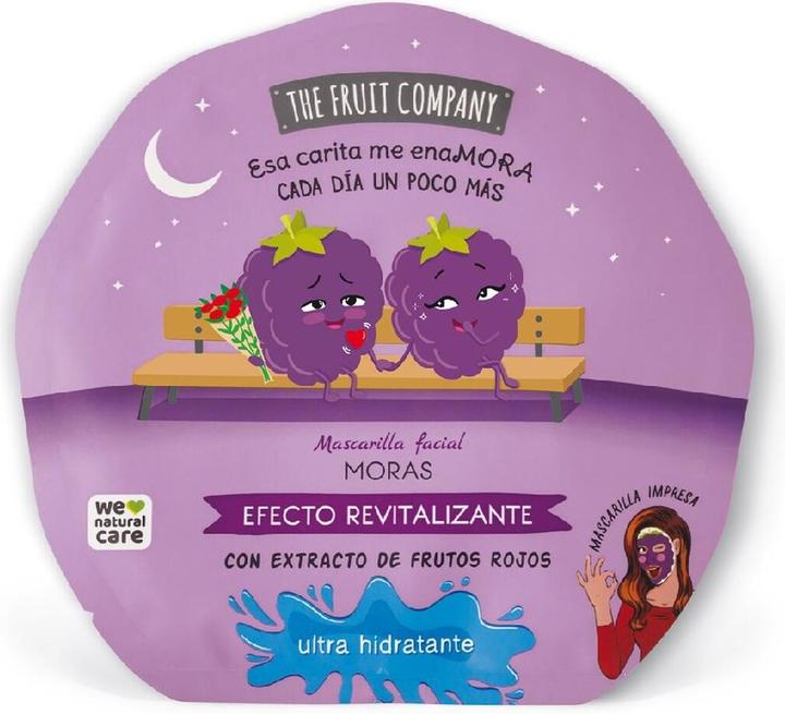 Produktbild The Fruit Company Gesichtsmaske 25 ml Brombeere Revitalisierende (25 ml)