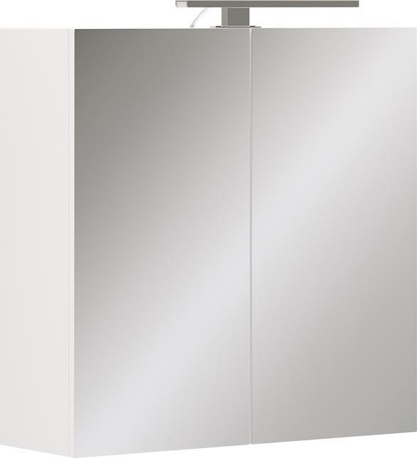 Produktbild Vichy Badspiegelschrank Lavio, Weiss, 60 x 60 cm mit LED-Beleuchtung (60 x 60 x 20 cm)