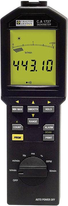 Chauvin Arnoux Rev counter tachometer C.A. 1727 (Measuring device case)