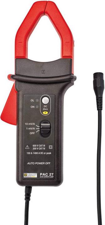 Produktbild Chauvin Arnoux Stromzangenadapter PAC Serie AC/DC Stromzangen! (CAT III 600V, CAT IV 300V)