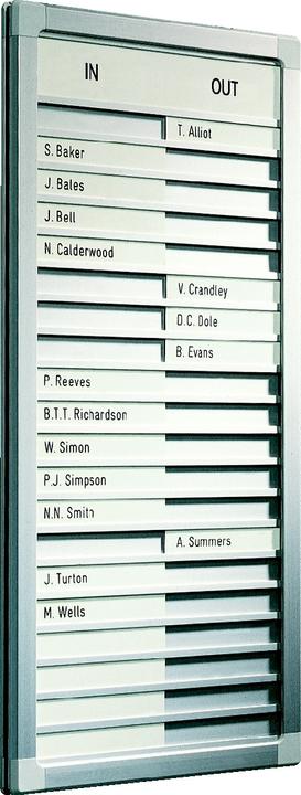 Nutritional values and ingredients Legamaster PROFESSIONAL in-out board 54x26cm (26 x 54 cm)