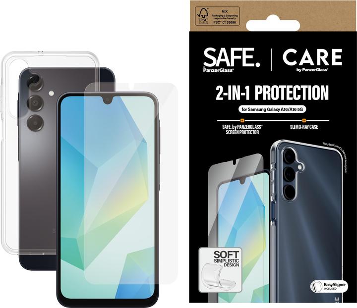 Immagine prodotto PanzerGlass CRRCANUG38167 (1 Pezzo/i, Samsung Galaxy A16 5G, Samsung Galaxy A16)
