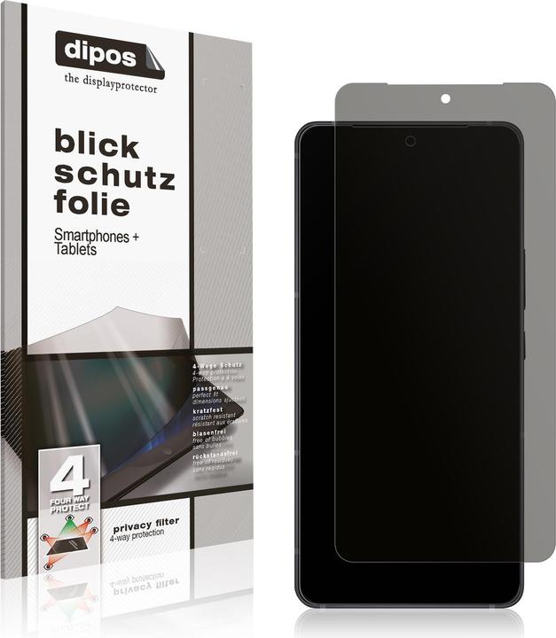 Actual product image Dipos Privacy Screen Protector 4-Way Privacy-Filter (1 Piece, Asus Zenfone 12 Ultra)