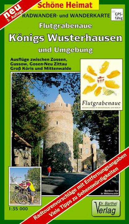 Produktbild Doktor Barthel Karte Flutgrabenaue, Königs Wusterhausen und Umgebung