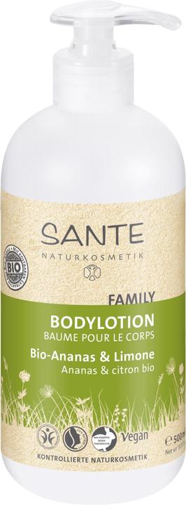 Actual product image Sante Organic Pineapple & Lime (Body cream, 500 ml)
