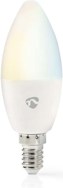 Immagine prodotto Nedis WIFILRW10E14 SmartLife Lampadina LED WLAN E14 470 lm 4,9 W Bianco caldo o freddo 2700 - 6500 K (E14, 4.90 W, 470 lm, 1 x, F)