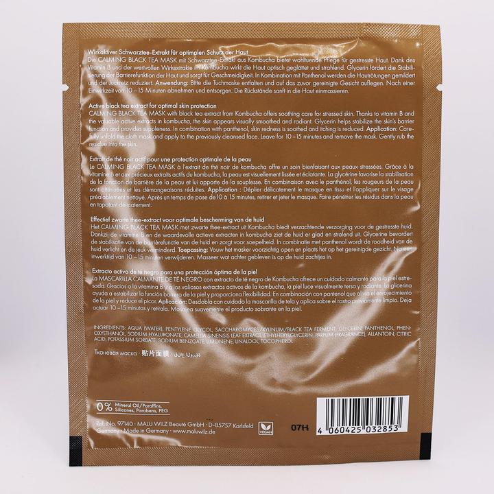 Produktbild Malu Wilz Calming Black Tea Mask