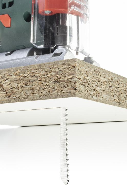 Actual product image wolfcraft wolfcraft 2 Stichsägeblätter HCS L=130mm T-Schaft