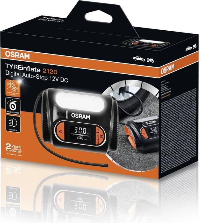 Immagine prodotto Osram OTI2120 Kompressor TYREinflate 2120