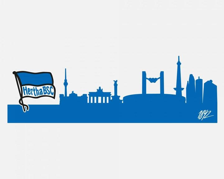 Produktbild Hertha BSC Skyline (140 x 45 cm)