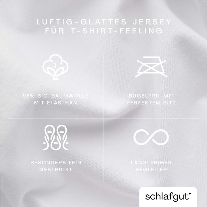 Immagine prodotto schlafgut Knitted Jersey (Copripiumino, 200 x 200 cm)