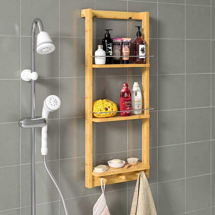 Image du produit Casaria Étagère de douche (70 x 28.5 x 10 cm)