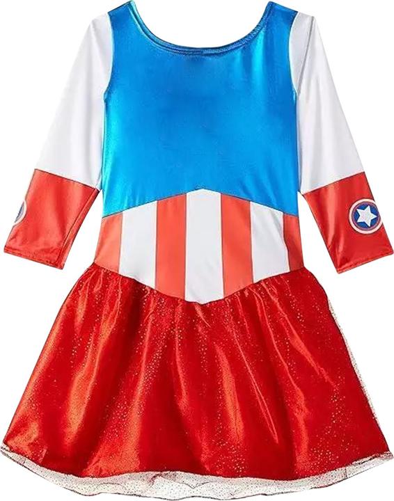 Produktbild Captain America Dream Kostüm Mädchen (116)