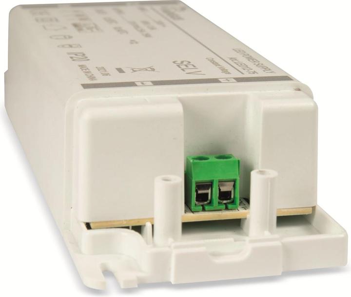 Actual product image Intertech LED Driver LED 12-75 12V output voltage 75W power
