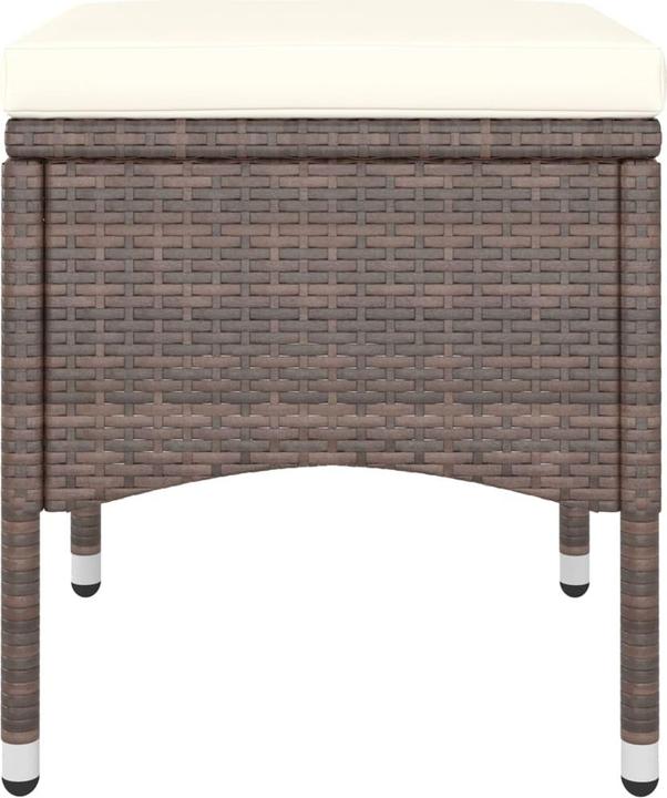 Actual product image VidaXL Gartenstuhl und Hocker