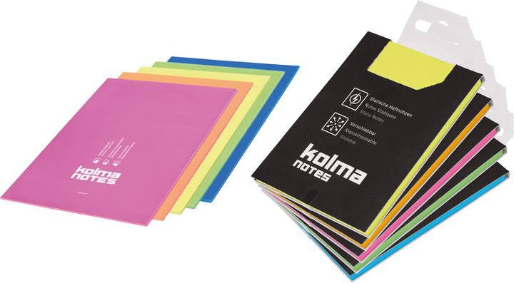 Produktbild Kolma Haftnotizen Notes 99 x 210 mm statisch haftend berry (99 x 210 mm)