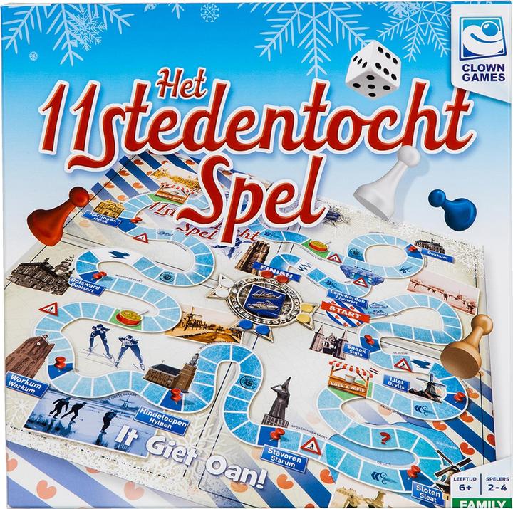 Produktbild Clown games Clown Das Elfstedentocht-Spiel (Niederländisch)