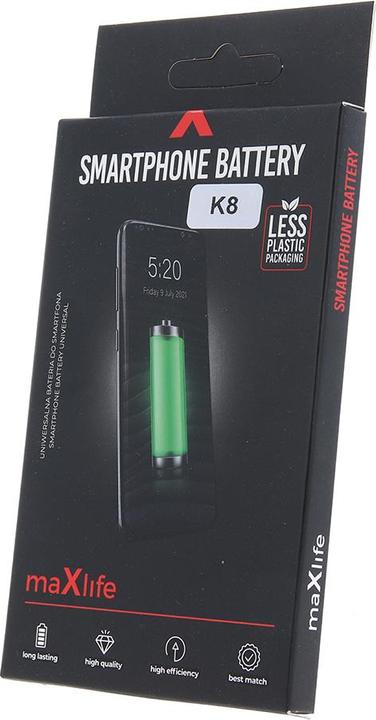 Immagine prodotto Maxlife Batteria per LG K8 K350N / K7 X210 BL-46ZH 2125mAh