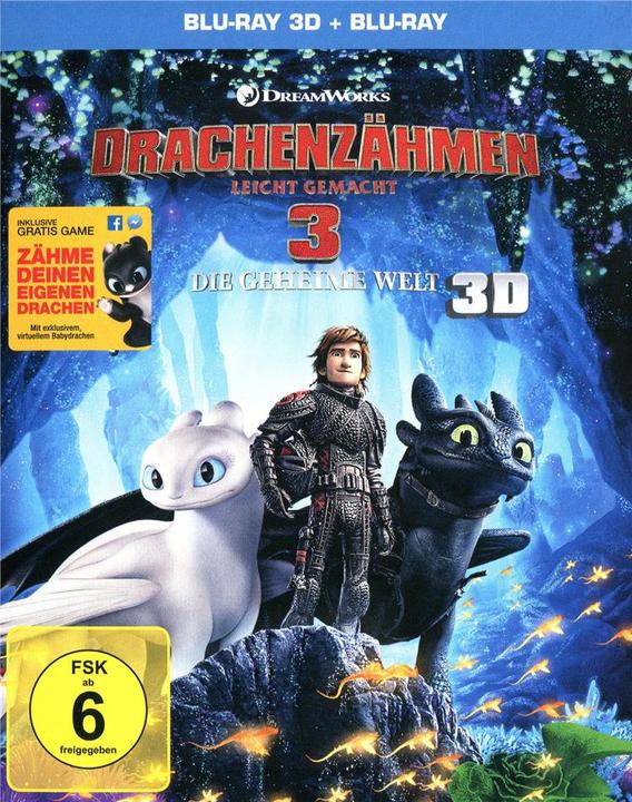 Immagine prodotto Domare un drago è facile 3: Il mondo segreto - Blu Ray 3D (Blu-ray)