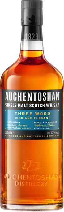 Immagine prodotto Auchentoshan Tre Legno (Single Malt, Whisky scozzese, 1 x 70 cl)