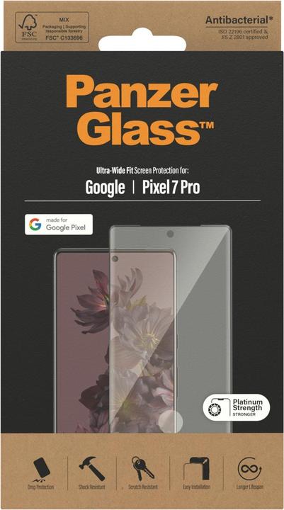 Actual product image PanzerGlass Edge-to-edge (1 Piece, Google Pixel 7 Pro)