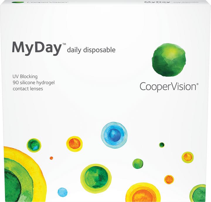 Produktbild MyDay daily disposable (90 Stück, Tageslinse, Sphärisch)