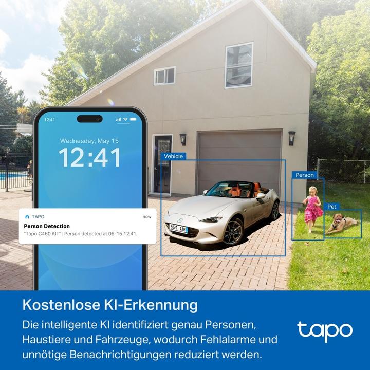 Image du produit TP-Link Tapo C460 KIT (3840 x 2160 pixels)