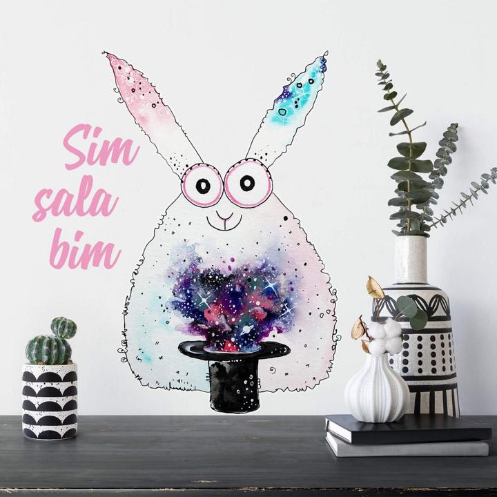 Actual product image Trenddeko Magic rabbit (38 x 50 cm)