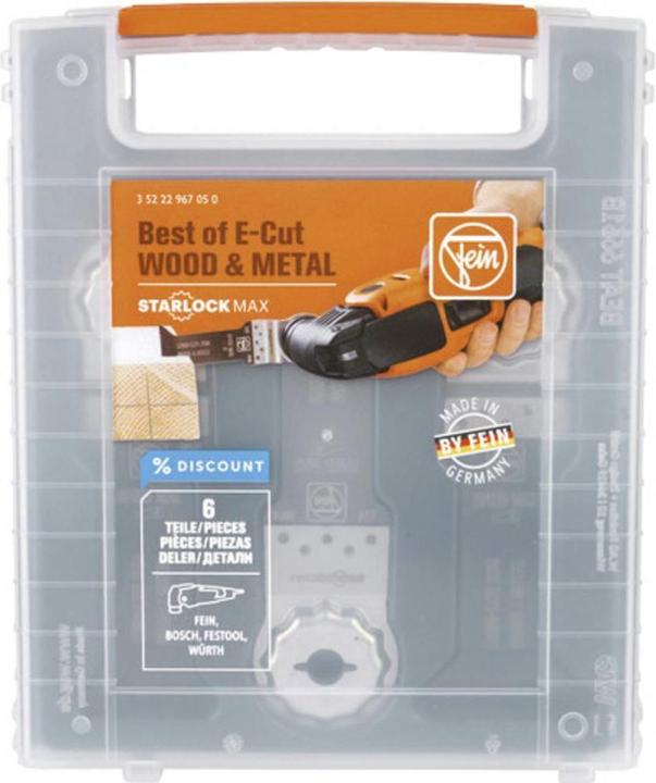 Produktbild Fein Tauchsägeblatt Best of E-Cut Holz & Metall, 6-teilig