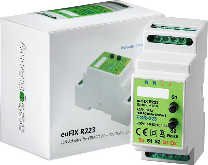 Eutonomy euFIX R223 Adaptateur DIN (avec bouton)