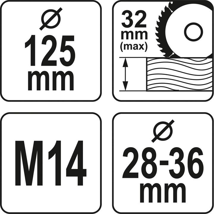 Image du produit Yato Chapeau de dépoussiérage professionnel universel pour meuleuses d'angle destinées à la coupe du