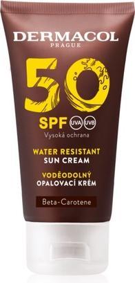 Actual product image Dermacol Water Resistant Sun Cream SPF 50 (Water Resistant Sun Cream) 50 ml (Suntan cream, SPF 50, 50 ml, 150 g)