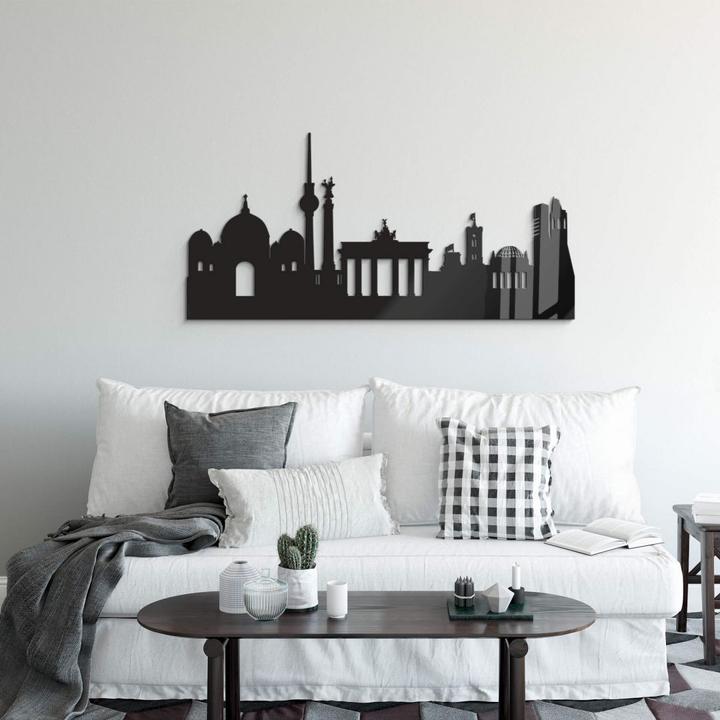 Immagine prodotto Trenddeko Skyline Berlino (50 x 24 cm)