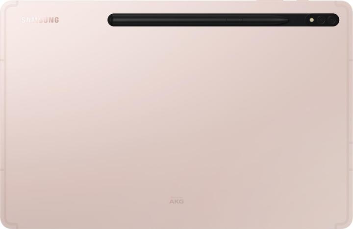 Actual product image Samsung Galaxy Tab S8+ (5G, 12.40", 256 GB, Pink Gold)
