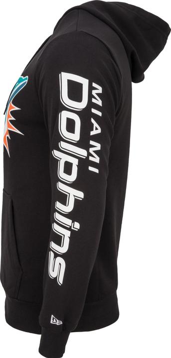 Produktbild New Era NFL Fleece Hoody - VERTICAL Miami Dolphins - XS (XS)